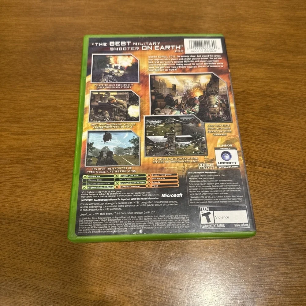 Tom Clancy's Ghost Recon 2 - Original Xbox Game - Complete w/ Manual - Tested‎